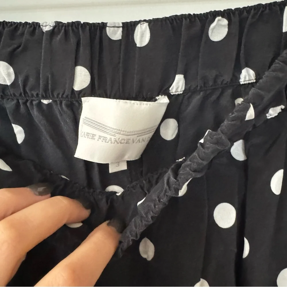 Polka Dot Wide Leg Pants - Picture 4 of 5